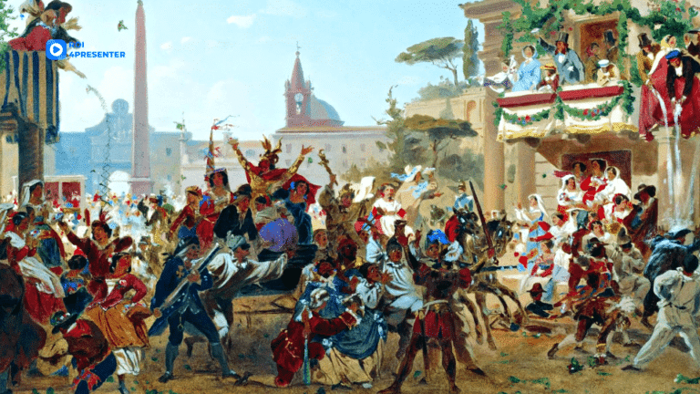 Fiodor Bronnikow – Karnawał w Rzymie